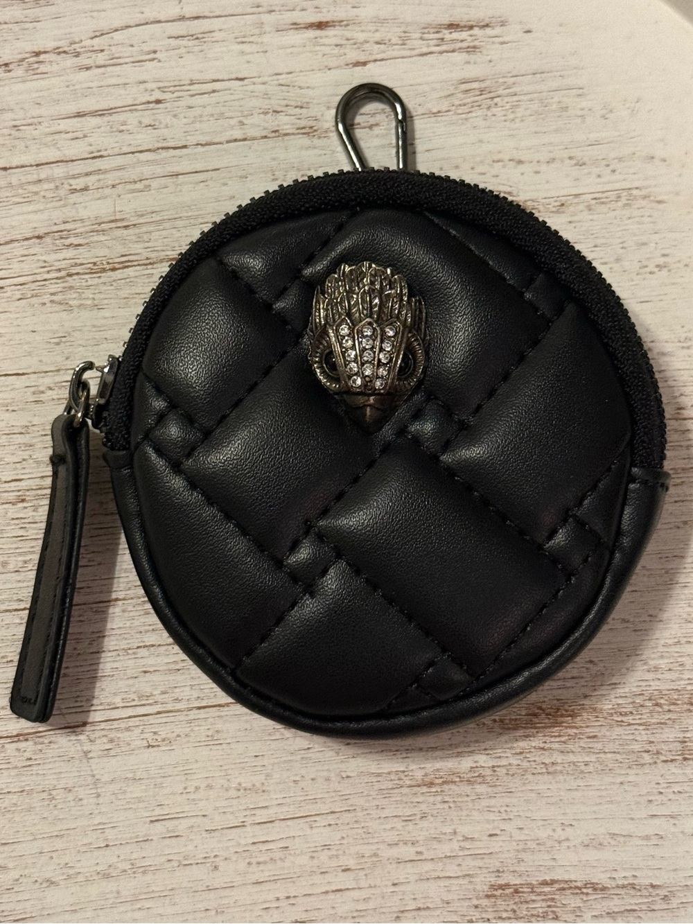 Kurt Geiger Black Quilted Bag Cham